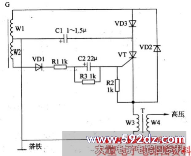 雅马哈摩托车电子点火器接线