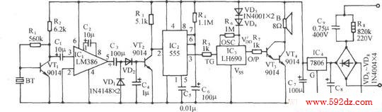 񶯴ʽ·(LM386LH690)