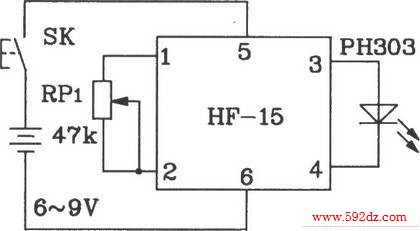 HF-15/HJ-15ȡԶңط䡢Ӧ<a target="_blank" href="http://www.592dz.com/" class="UBBWordLink">·ͼ</a>